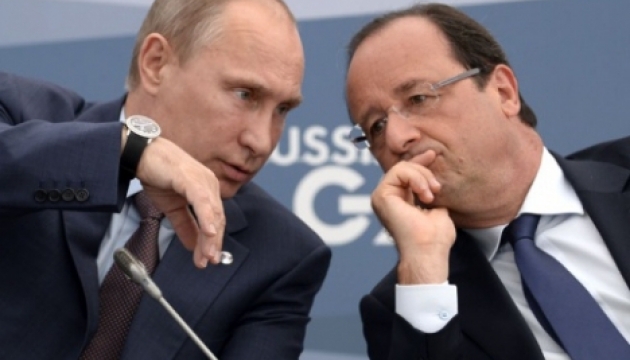 Путин почти час объяснял Олланду 