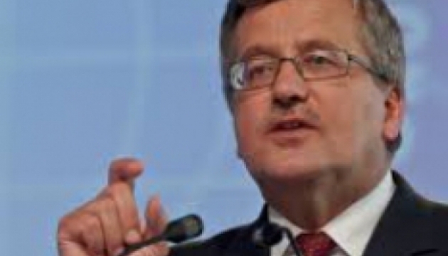 Польща триматиме для України двері на Захід - Коморовський