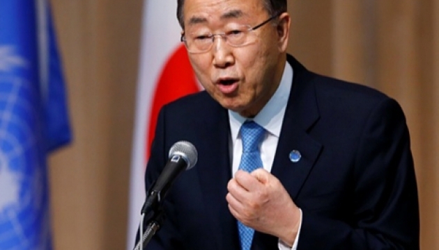 Ban Ki-moon condemns murders of Kalashnikov, Buzyna