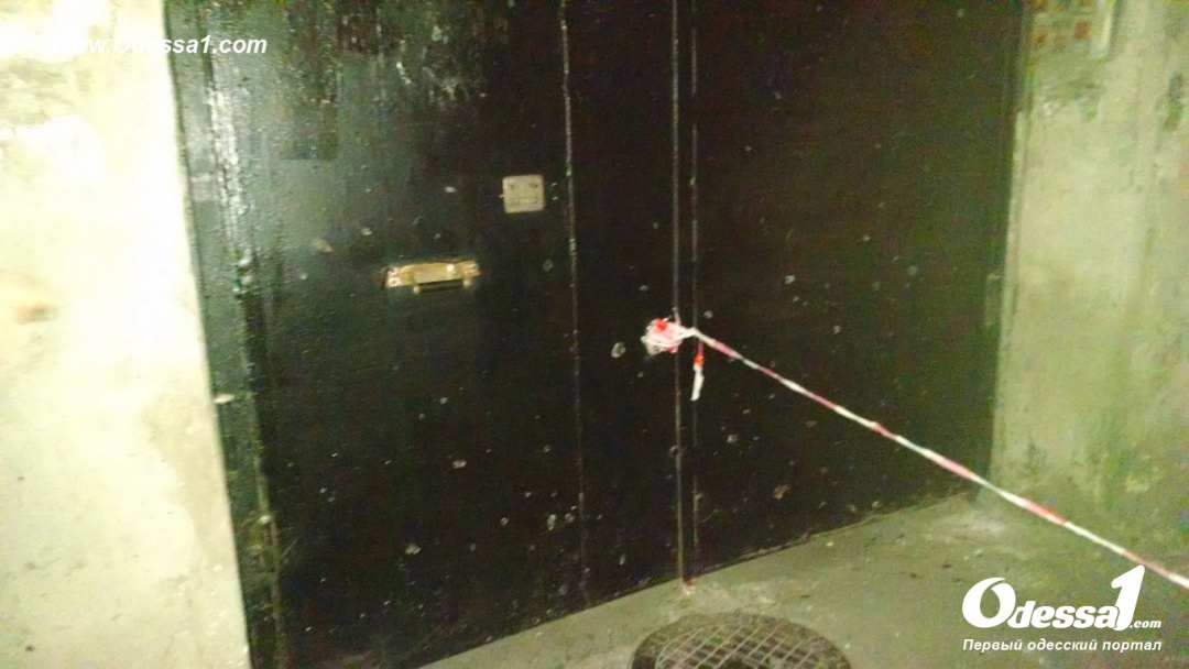 Grenade explodes in Odesa at night. Photos