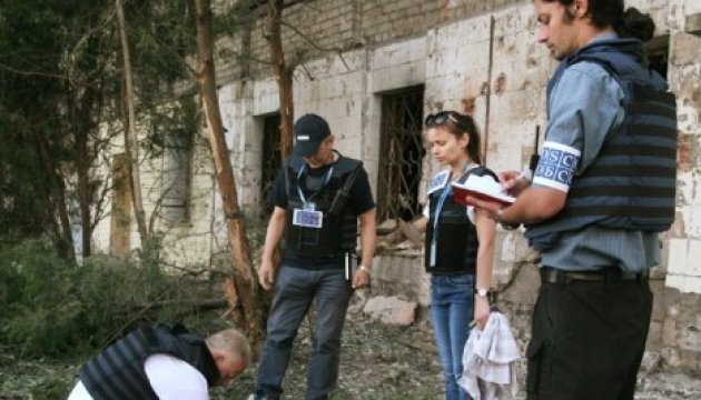 L’OSCE a indiqué les points les plus chauds à l’est de l’Ukraine