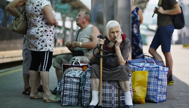 Ukraine state emergencies service reports more than one million registered displaced persons