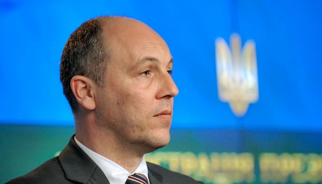 Parubiy hopes for positive decision on arms supplies to Ukraine