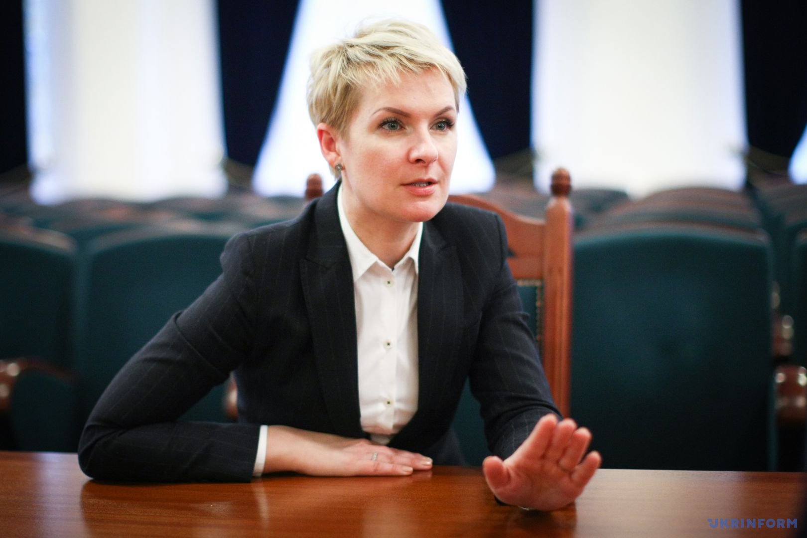 Глава департаменту з питань люстрації Міністерства юстиції України Тетяна Козаченко