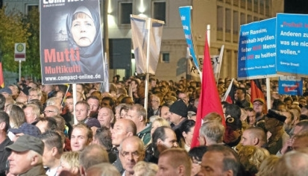 Жителі Саксонії вийшли на протести проти мігрантів