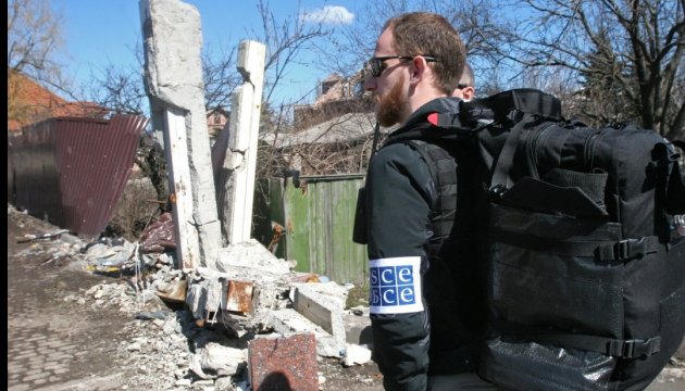 OSCE spots modern Russian armoured vehicles ‘Esaul’ in occupied Donetsk region