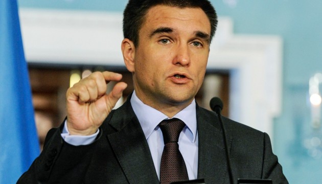 Klimkin says not only he in Paris showed proof of Russian troops’ deployment in Donbas