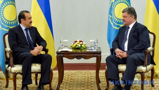 President of Ukraine, Prime Minister of Kazakhstan discuss new Silk Road