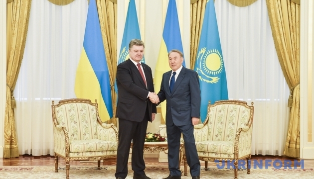 Poroshenko and Nazarbayev agreed on oil and gas cooperation – joint statement