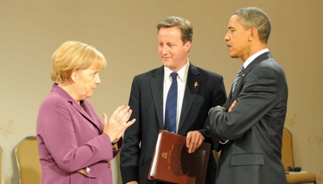 Cameron, Merkel agree to prolong sanctions against Russia