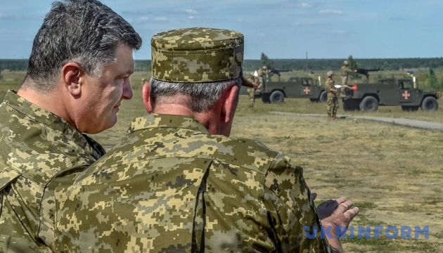 Poroschenko ist heute in Gebieten von Dnipropetrowsk und Luhansk