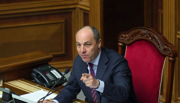 Parubiy: En la Rada trabajan los periodistas de 20 países