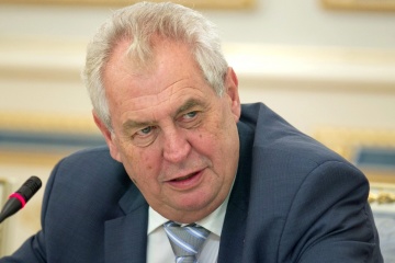 Czech President urges to support Ukraine until Russians withdraw