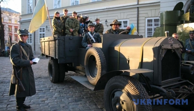 На сторіччя ЗУНР у Львові відтворять події 1918 року