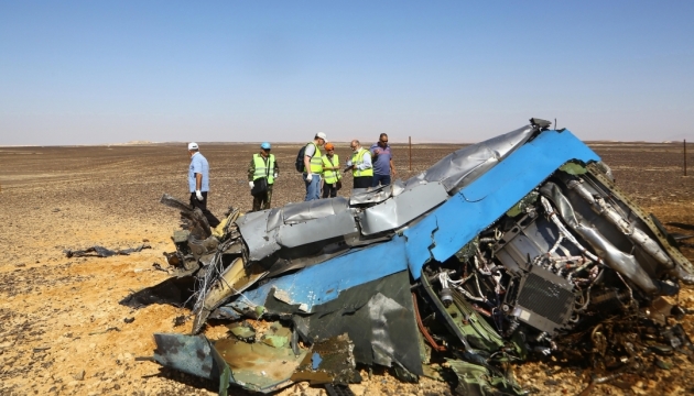 Британський уряд: російський літак розбився внаслідок теракту