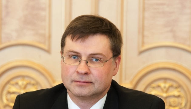 European Commissioner Dombrovskis to visit Donetsk region tomorrow