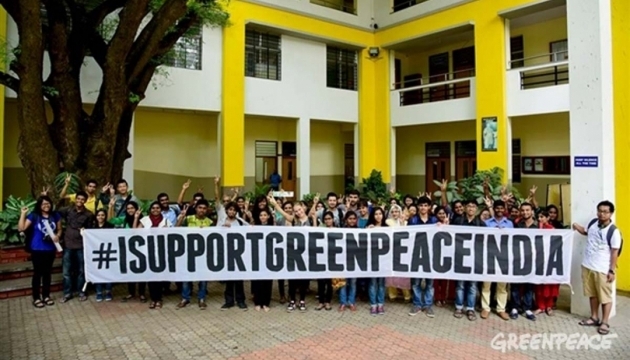 В Індії заборонили Greenpeace