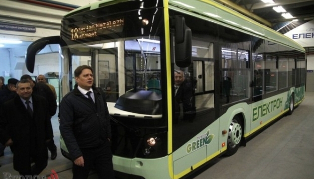 Незабаром на вулиці Львова вийде перший електробус виробництва концерну «Електрон»