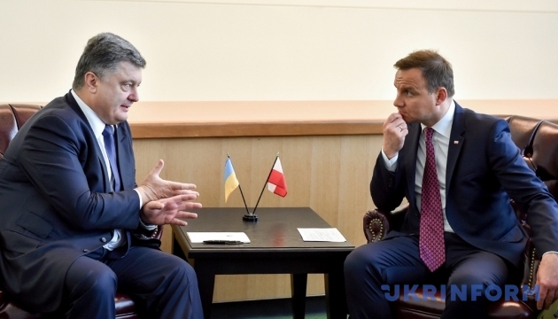 Порошенко і Дуда скоординували позиції напередодні саміту НАТО