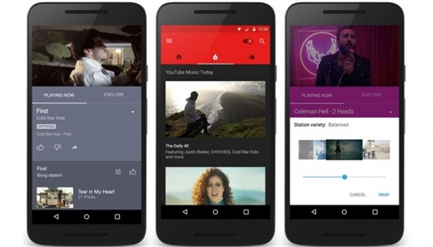 Google випустила мобільний додаток YouTube Music