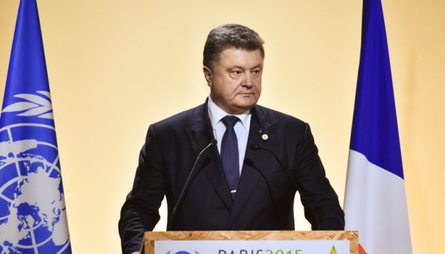 Poroshenko in Paris: Terror attacks daily reality for Ukraine for almost 21 months