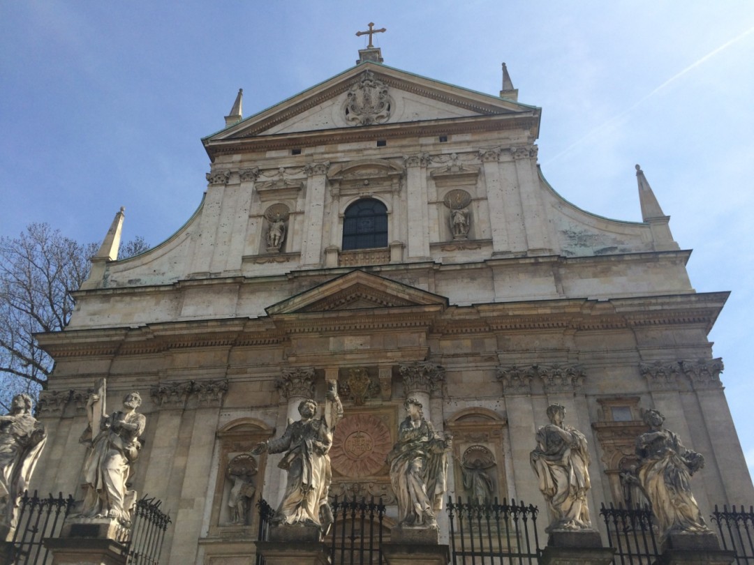 Фото: Екатерина Бахор. Краков. Костел Св. Петра и Павла