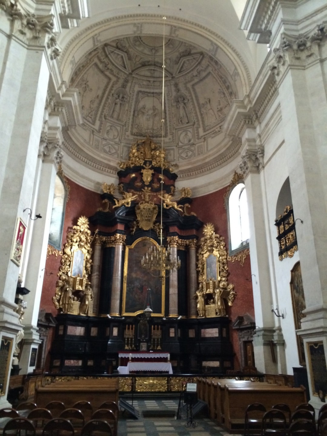 Фото: Екатерина Бахор. Краков. Костел Св.Петра и Павла (внутри)