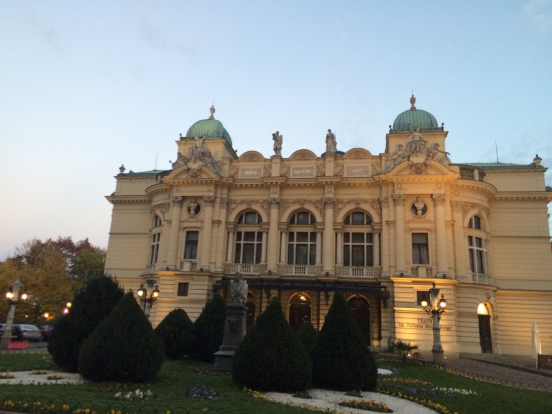 Фото: Екатерина Бахор. Краков. Театр им. Юлиуша Словацкого