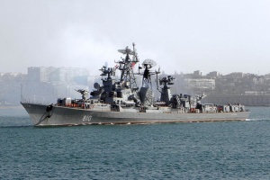 В Черное море вышли на учения два десятка российских кораблей