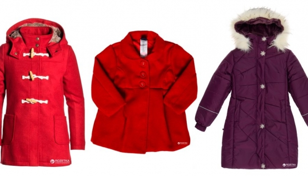 Колекції осінньо-зимових пальто для дівчаток надійшли в Розетку