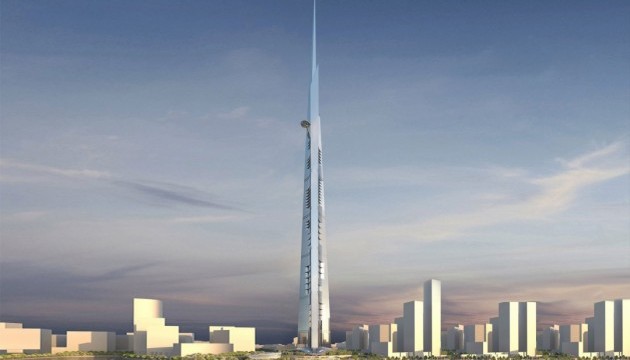 Найвищу вежу у світі побудують в Саудівській Аравії 