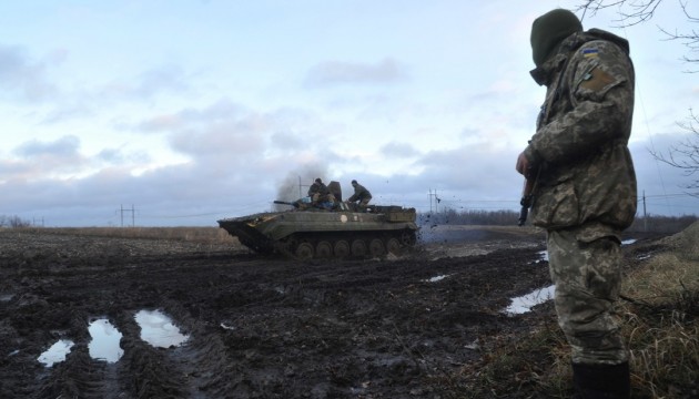 Terrorists continue using mortars to shell Ukrainian positions