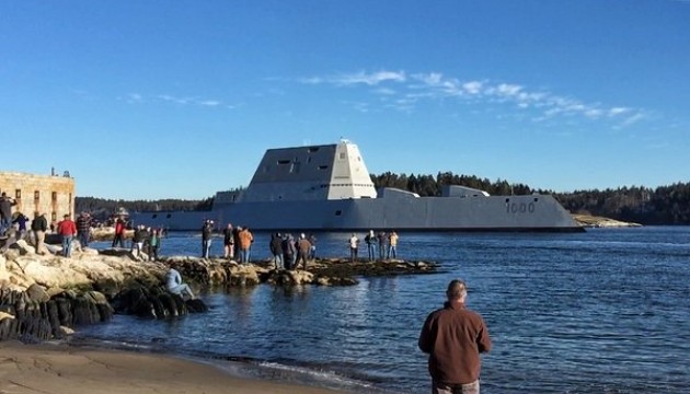 Новітній есмінець США вийшов у море