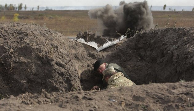 Militants launched 54 attacks on Ukrainian troops in Donbas in last day