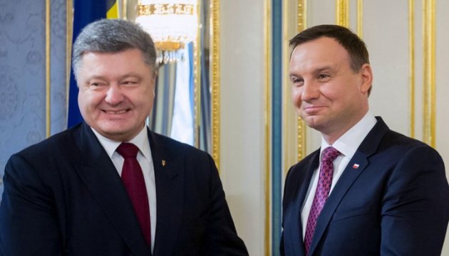 Poroschenko und Duda stimmen Positionen vor dem Nato-Gipfel ab