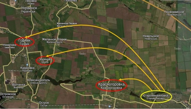 Штаб АТО показав військовий полігон росіян на Донбасі