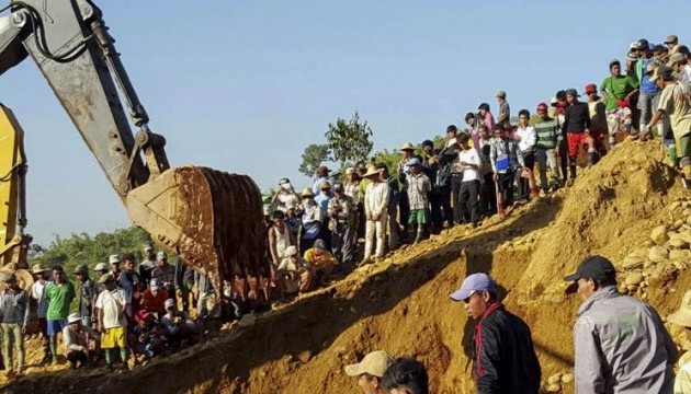Зсув накрив золоту шахту в М'янмі: п'ятеро загиблих