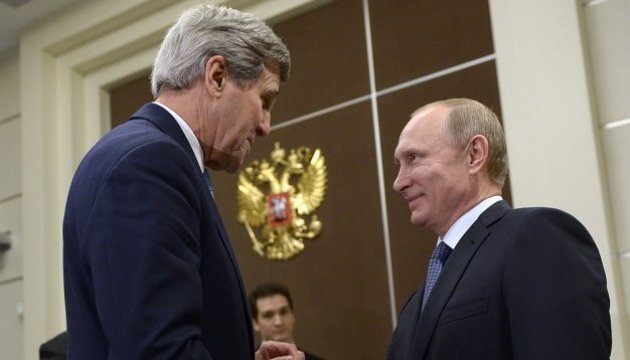 Konflikte in Ukraine und Syrien: US-Außenminister Kerry zu Gesprächen bei Putin