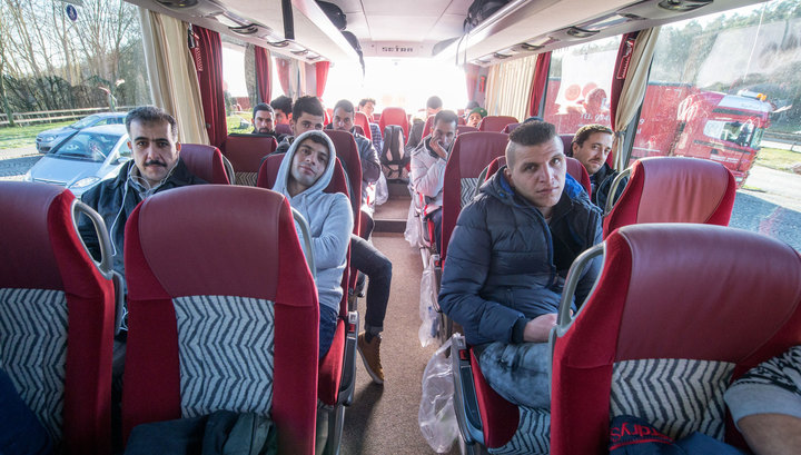 беженцы в Герамнии фото: Die Welt
