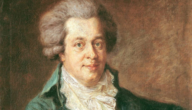 Вольфганг Амадей Моцарт (худ. Йохан Георг Едлінгер, 1790). Фото: wikipedia