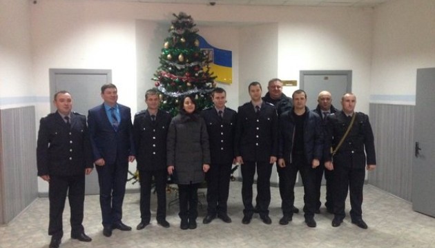 Деканоідзе у новорічну ніч патрулювала Київ разом із підлеглими