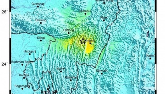 В Индии произошло 7-балльное землетрясение