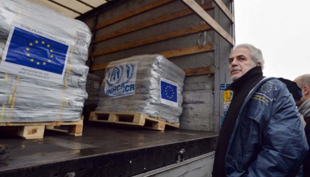 Latvian delegation led by ambassador transfers humanitarian aid to residents of Donetsk region