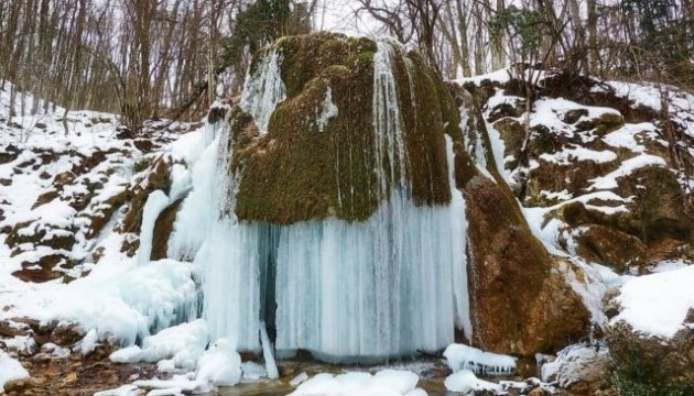 У Криму обвалився водоспад Срібні струмені