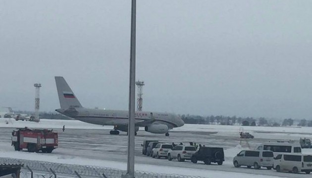 Flugzeug aus der Luftflotte Putins landet in Boryspil