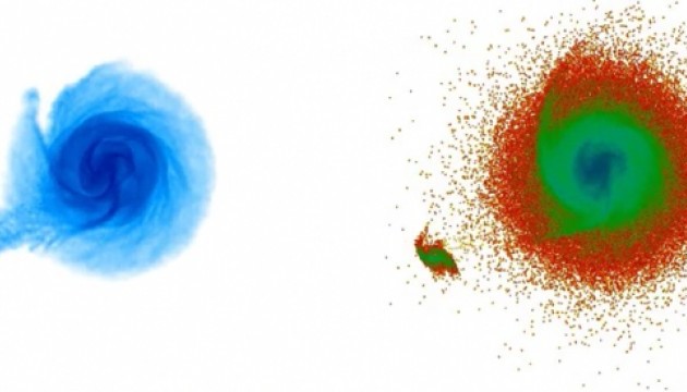 На диску Чумацького Шляху утворилися сліди через удар галактики