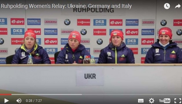 Українські біатлоністки розповіли як виграли 