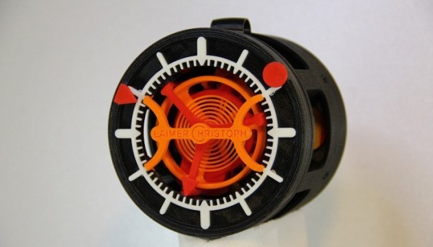 Швейцарський інженер надрукував на 3D принтері перший у світі механічний годинник