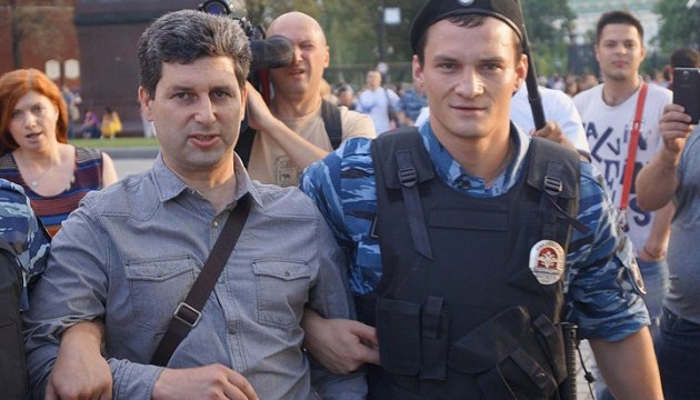 Протести в Росії: опозиціонеру Гальперіну дали 15 діб арешту