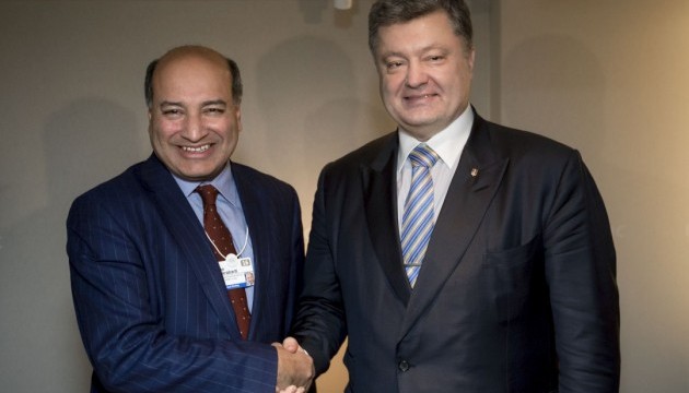 Poroschenko erwartet Erweiterung von EBWE-Projekten in der Ukraine